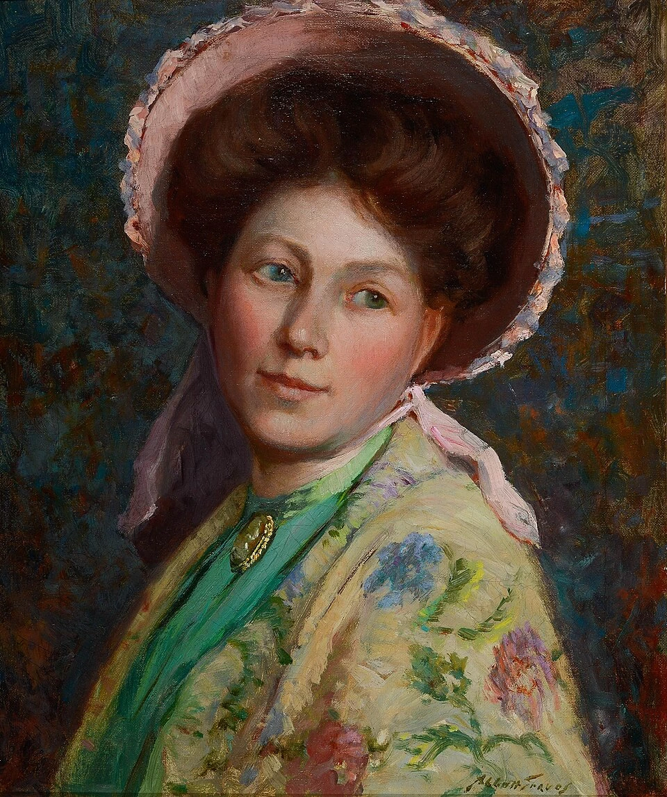 Abbott Fuller Graves-74-Ritratto di una donna